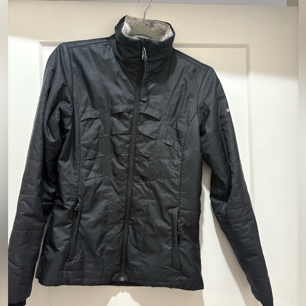 Columbia Women’s Black Zip UP Omni Heat Jacket Size XS